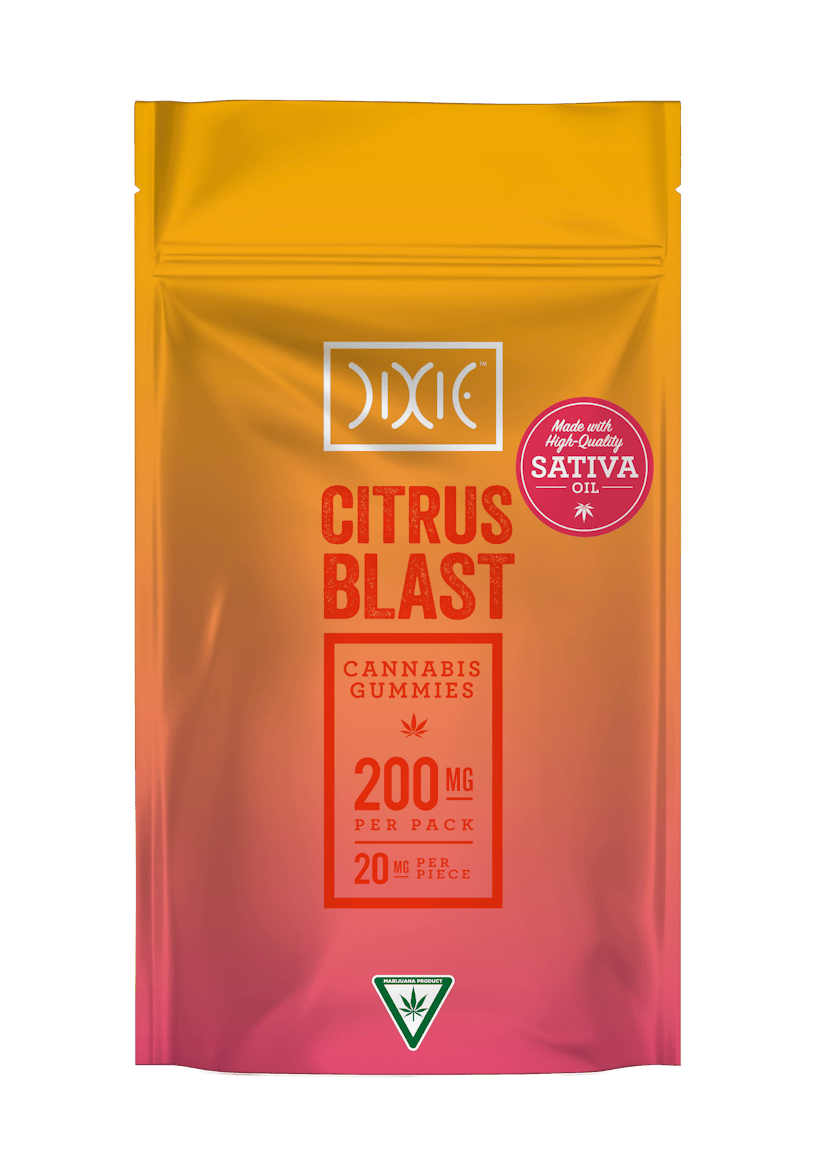 Dixie | 200mg Gummies | Citrus Blast