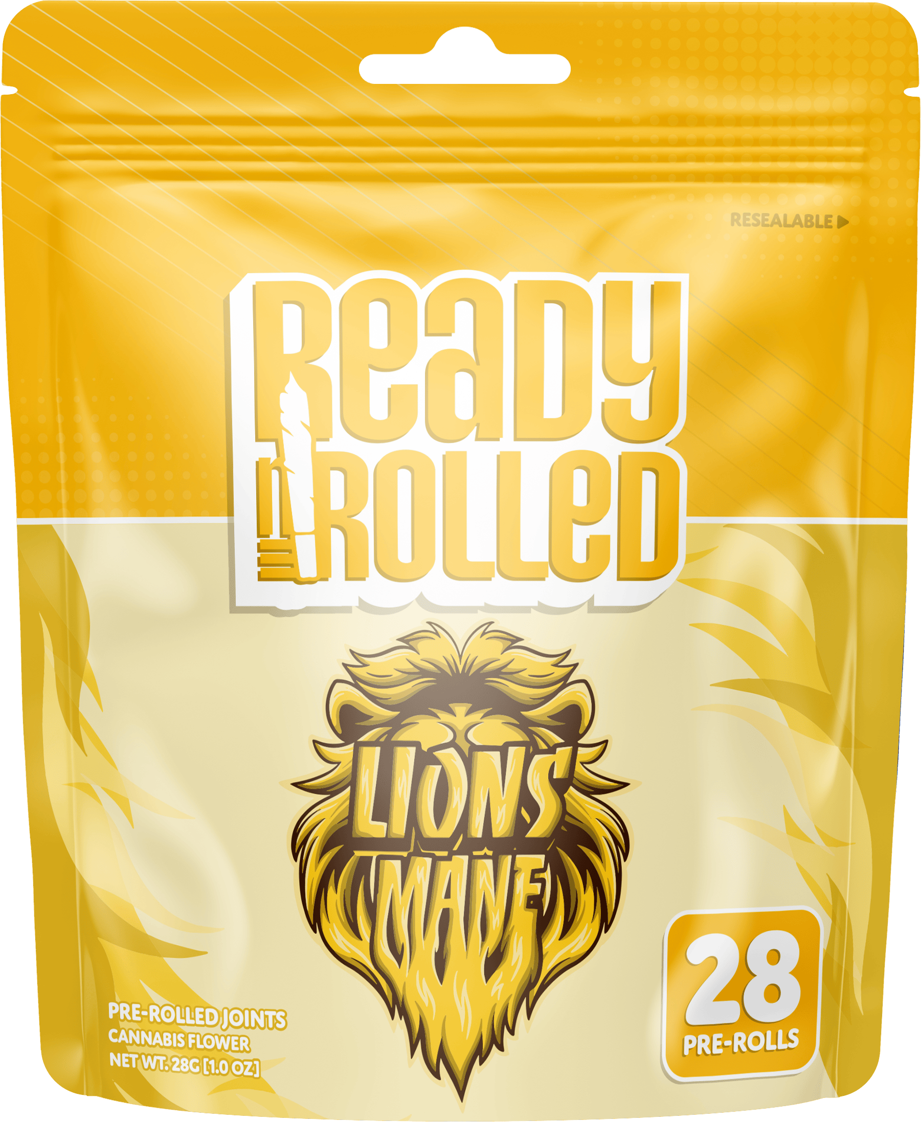 Ready Rolled 28 x 1g Prerolls Lions Mane