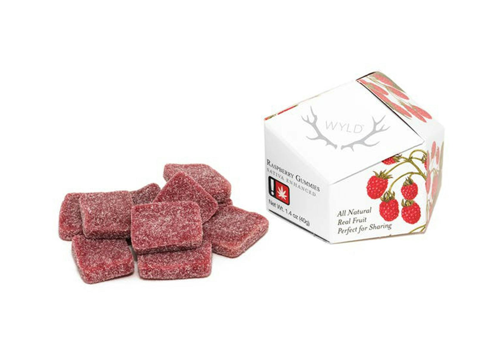 Raspberry Sativa Enhanced Gummies | 100mg | Pakalolo (Holgate Blvd)