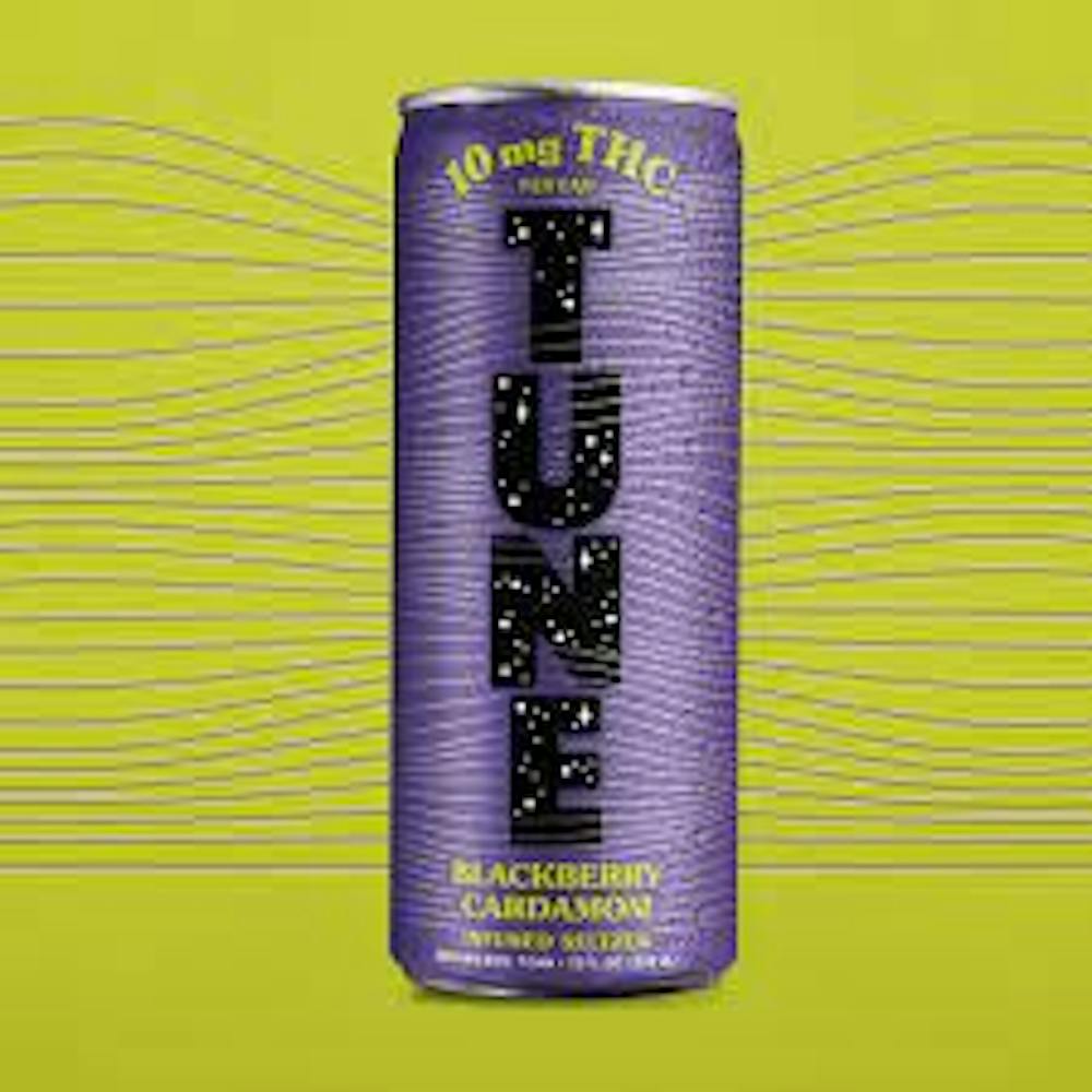 Product Seltzer | BlackBerry Cardamon | 10mg THC | Single Can | Tune