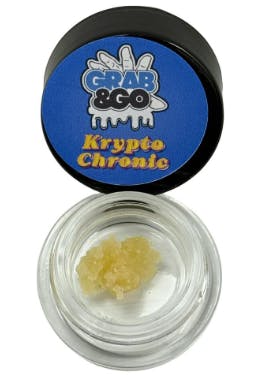 Product: GRAB & GO | KRYPTO CHRONIC | LIVE RESIN DIAMONDS INDICA