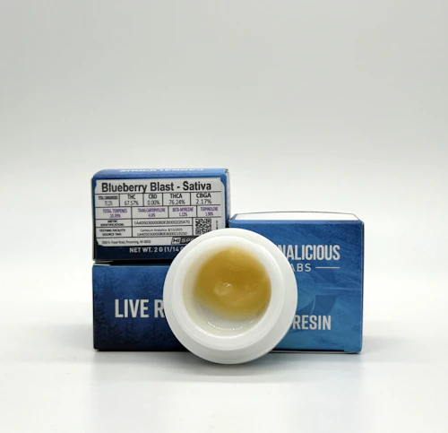 Cannalicious - 2g Live Resin - Blueberry Blast