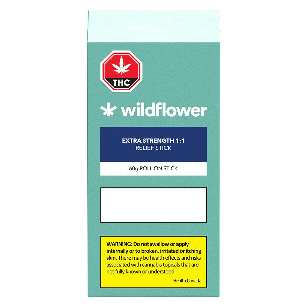 Wildflower - extra strength 1:1 relief stick - 60g