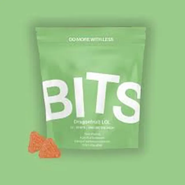 BITS Gummies Dragonfruit LOL 1 THC :1 CBC 20pk/100mg (sativa, 2.8g)