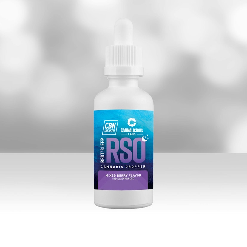 Cannalicious Labs - Mixed Berry Rest 200mg RSO Infused Drops