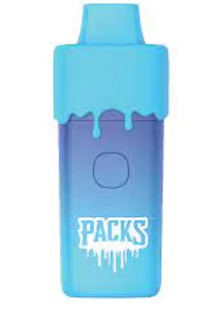 Packwoods Blue Slurpie Disposable Packspod Live Resin 2000mg