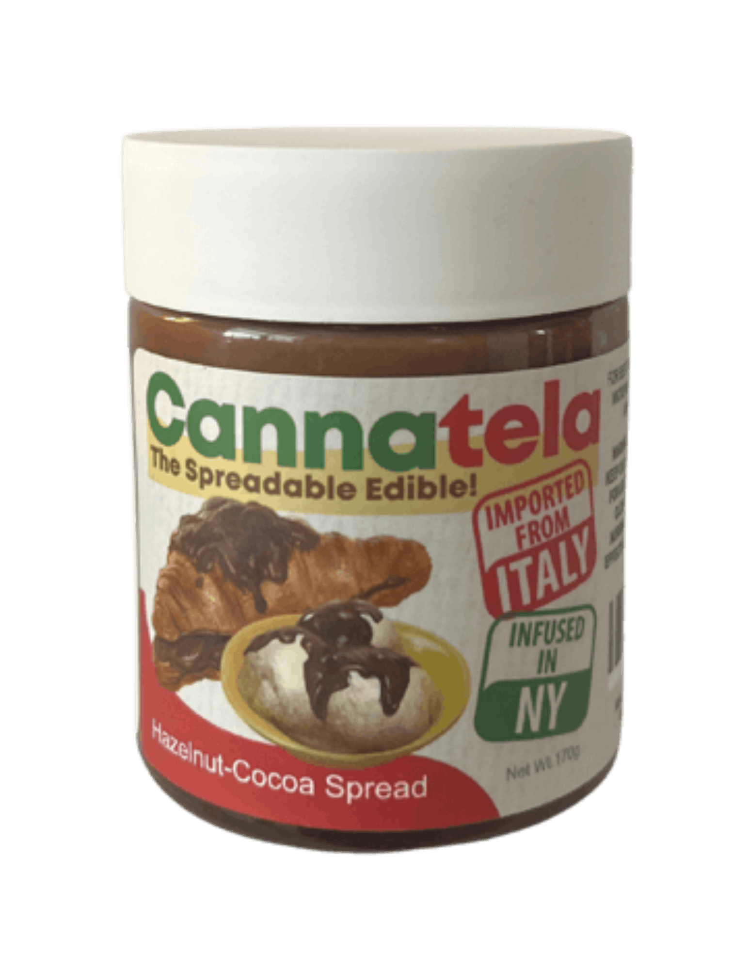 Cannatella - Hazelnut Cocoa Spread - 100mg at Silk Road NYC, Jamaica Queens