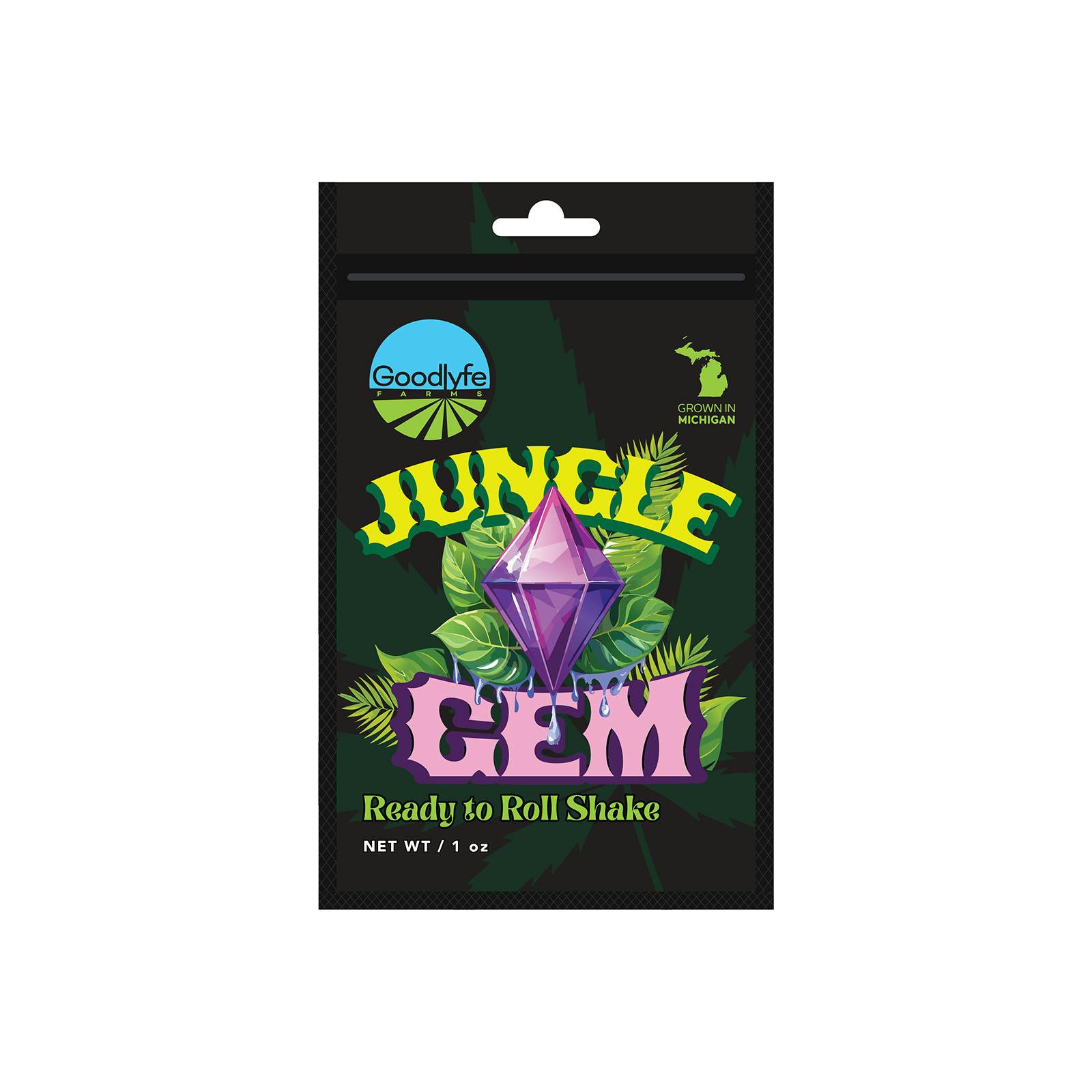 Buy Goodlyfe - 28g Prepack Shake - Jungle Gemz Flower Cannabis