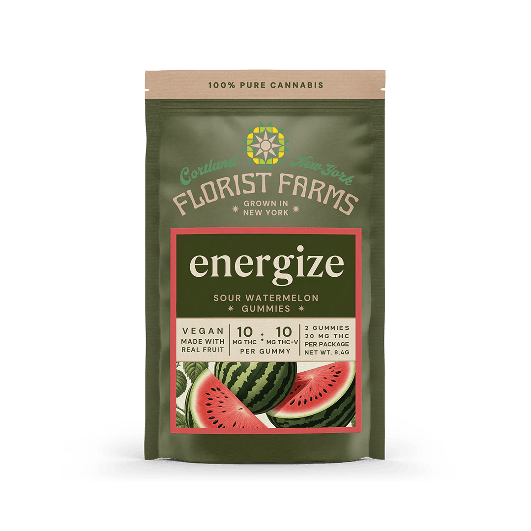 Florist Farms Sour Watermelon THC Gummies 2ct