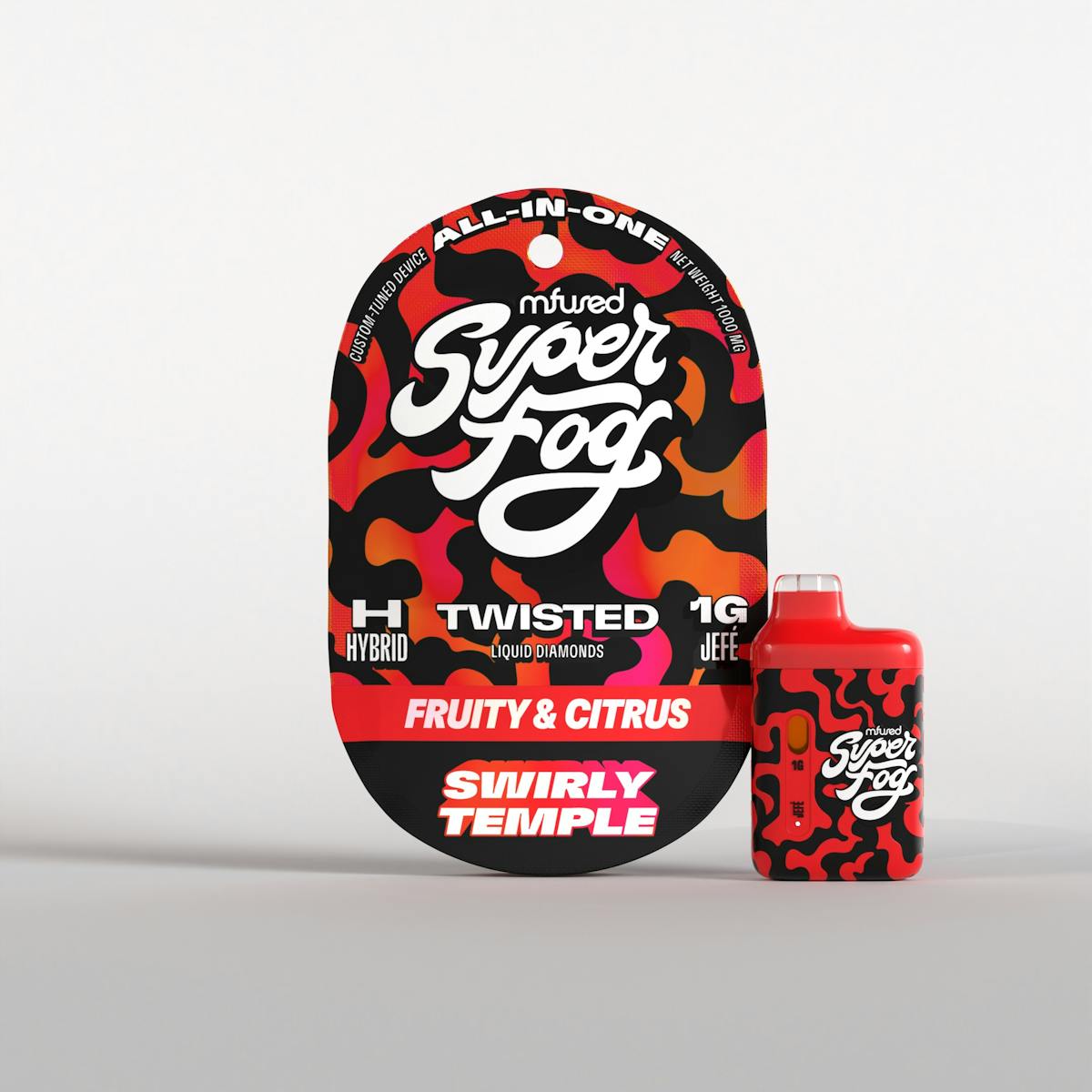Photo of Mfused Twisted Jefe Swirly Temple Vape