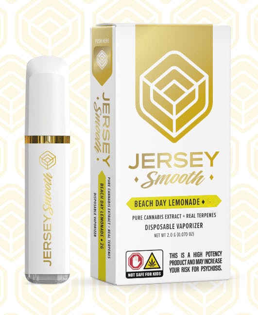 Jersey Smooth Beach Day Lemonade - Disposable Vape - Botera Cannabis  Dispensary NJ