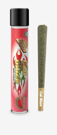 Product: Cali-Blaze | Watermelon | Liquid Diamond Infused Preroll - 1.2g