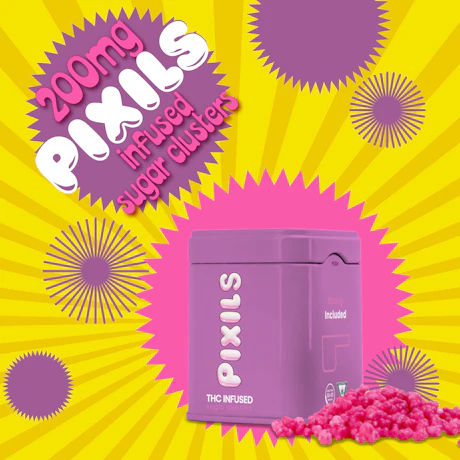 Pixils - 200mg Sugar Clusters - Grape - product image at King of Budz