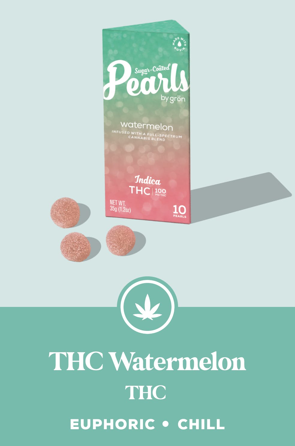 Product Pearls | Watermelon (I) | 100mg | Gron