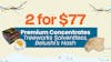 2 for $77 - Treeworks Solventless, Belushi's Hash - Premium Concentrates