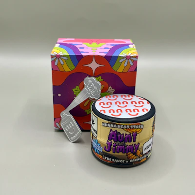 Hunna - 2g Live Hash Rosin Head Stash - Aunt Jimmy - CONCENTRATES by Hunna at King of Budz