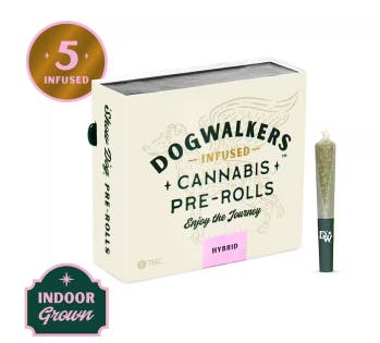Dogwalkers OMG | 5pk Infused Pre-Roll (0.45g each) - Redi Cannabis