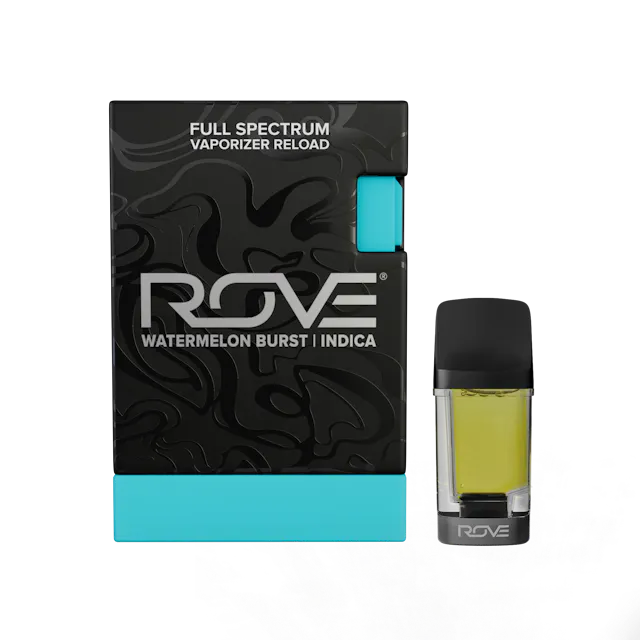 Rove Watermelon Burst | Melted Diamond Live Resin Vaporizer | 1.0g (Reload)