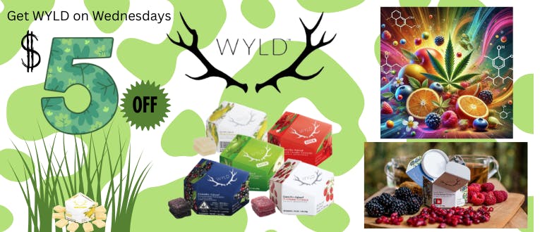 WYLD Wednesday $5 off