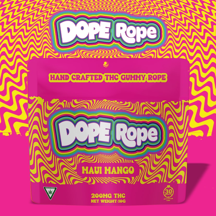 Dope Rope | 200mg Single Gummie | Maui Mango
