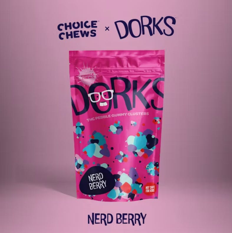 Dorks | Choco-Nerd Berry | Infused Edibles | 200mg | Sativa
