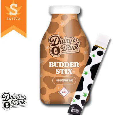 D2D | Vaporizer | Budder Stix 1.0g | 1pk | Gelato Sunrise | 1ml