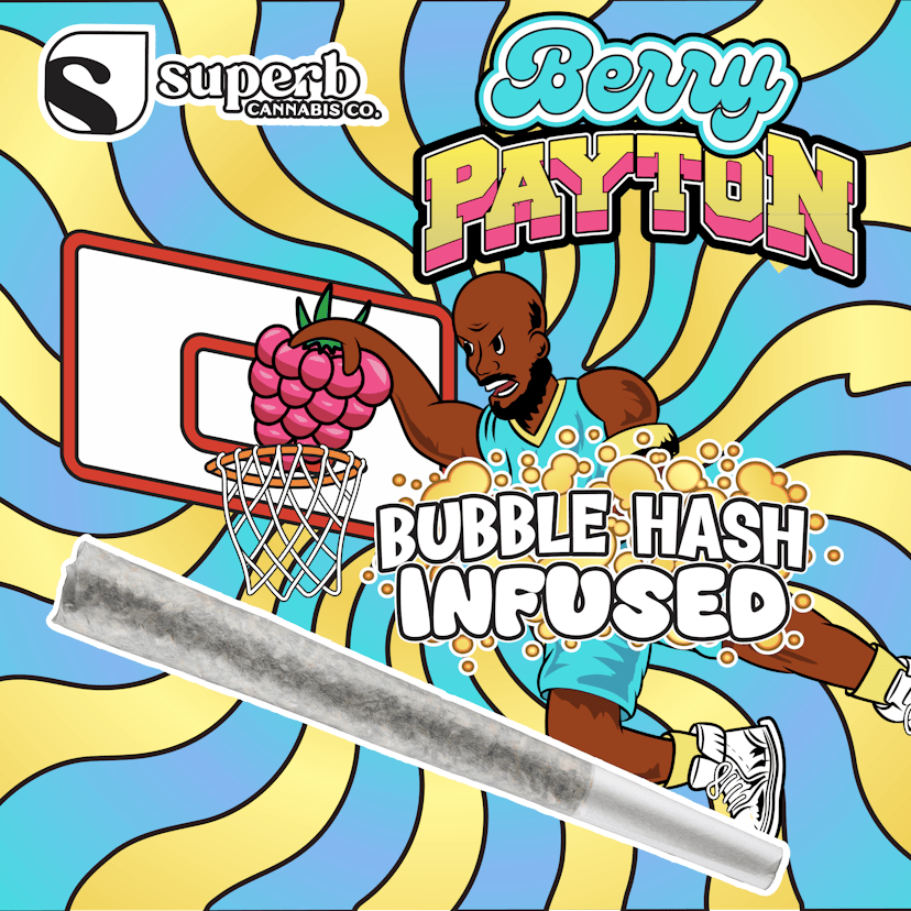 Superb Cannabis Co. Donut | Berry Payton