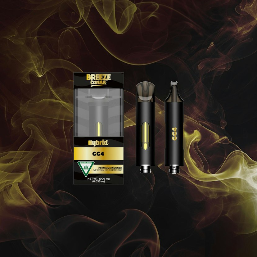 GG4 -  Live Resin 1g 510 Vape Device — BREEZE Canna