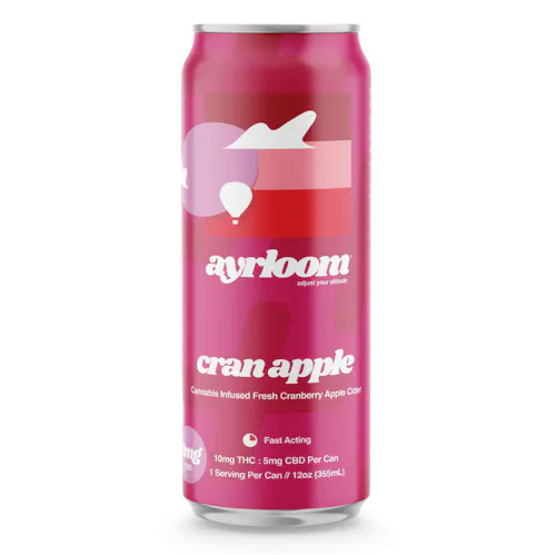 Ayrloom | Cranberry Apple | 2:1 | 10MG THC : 5MG CBD| Singles-1