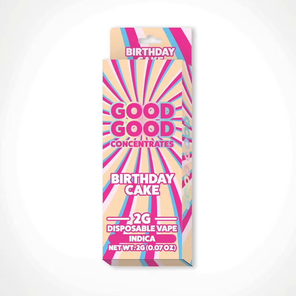 Good Good - 2g Disposable - Birthday Cake