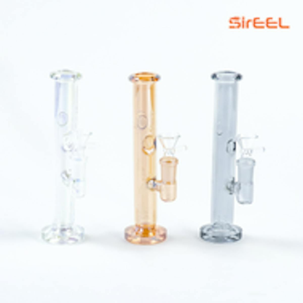 Photo of 7″ SirEEL Iridized Tube Bong with Flower Bowl
