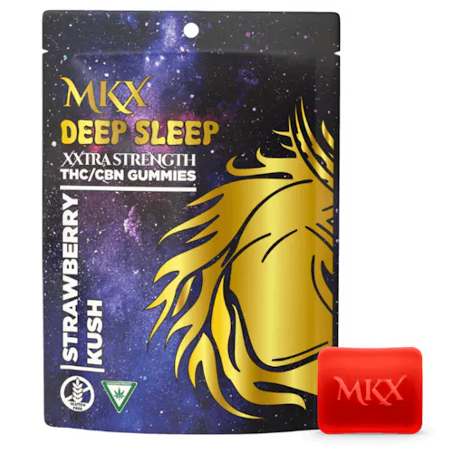 MKX Strawberry Kush Deep Sleep Gummies 200mg Rec - Exclusive
