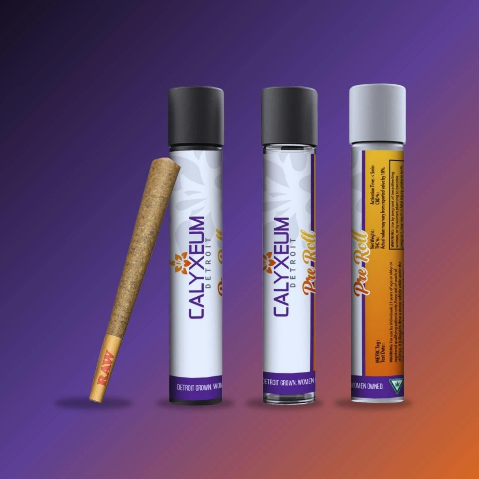 Product: Calyxeum | Infused Pre-Roll - 1g - Jilly Bean