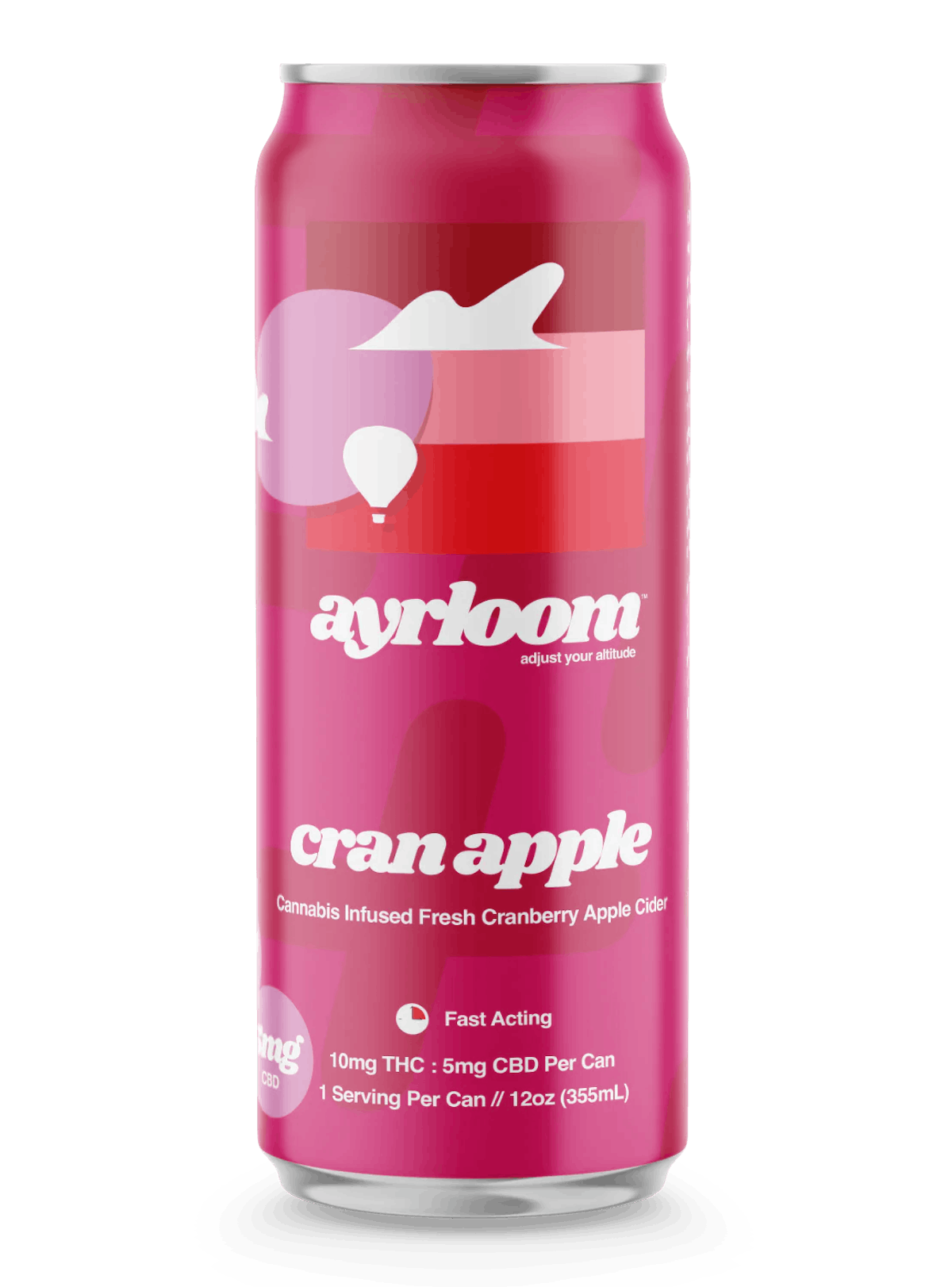 Photo of Ayrloom UP I Cran Apple 2:1 I Beverage I 12 oz. Single Can