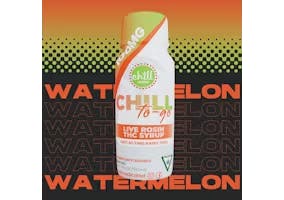 CHILL MEDICATED | WATERMELON | TO-GO LIVE ROSIN SYRUP | 100MG