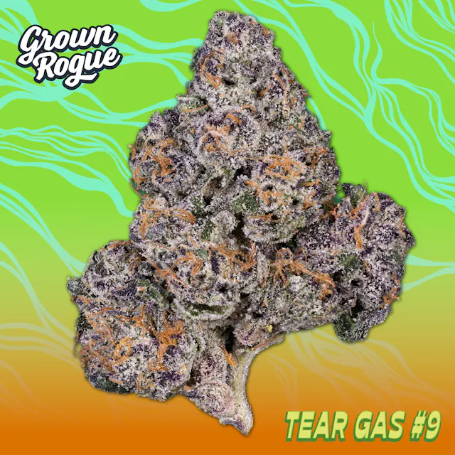 Grown Rogue Flower Tear Gas 7g (indica hybrid, whole flower)