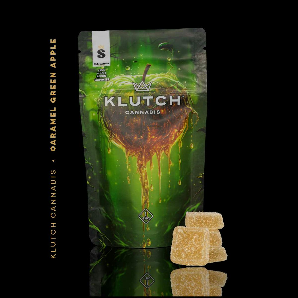 Photo of | Caramel Green Apple Go Pack Distillate Gummies |