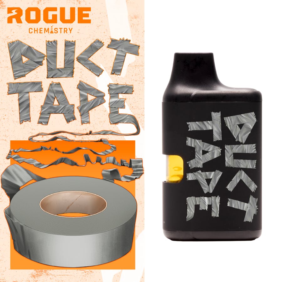 Rogue Chemistry | Duct Tape | Live Resin Disposable | 1g | Hybrid