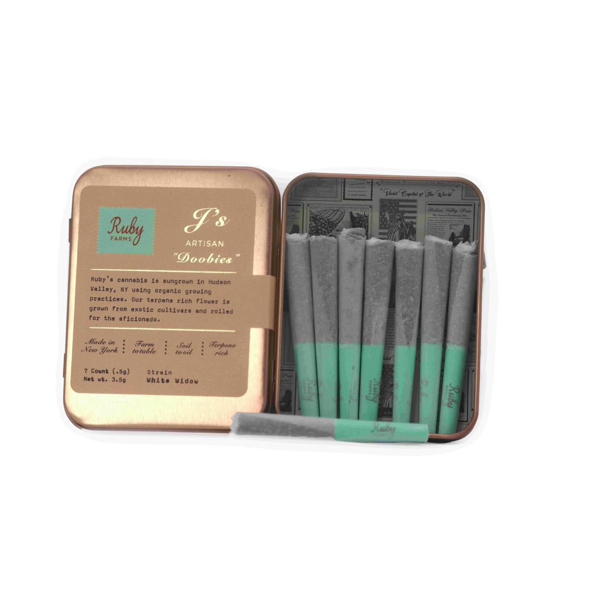 Photo of Ruby Farms | Pre-Rolls | White Widow 7pk