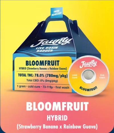 Jaunty - 1g Live Rosin - Bloomfruit