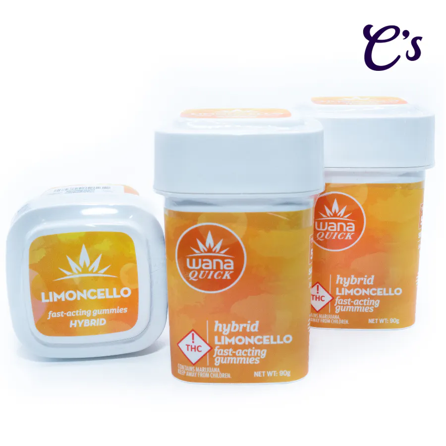 Wana | Fast Acting (H) Limoncello 100mg | Callie's Cannabis Shoppe
