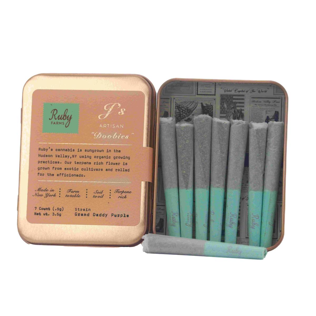 Photo of Ruby Farms | Pre-Rolls | Grand Daddy Purple (Classics) 7pk