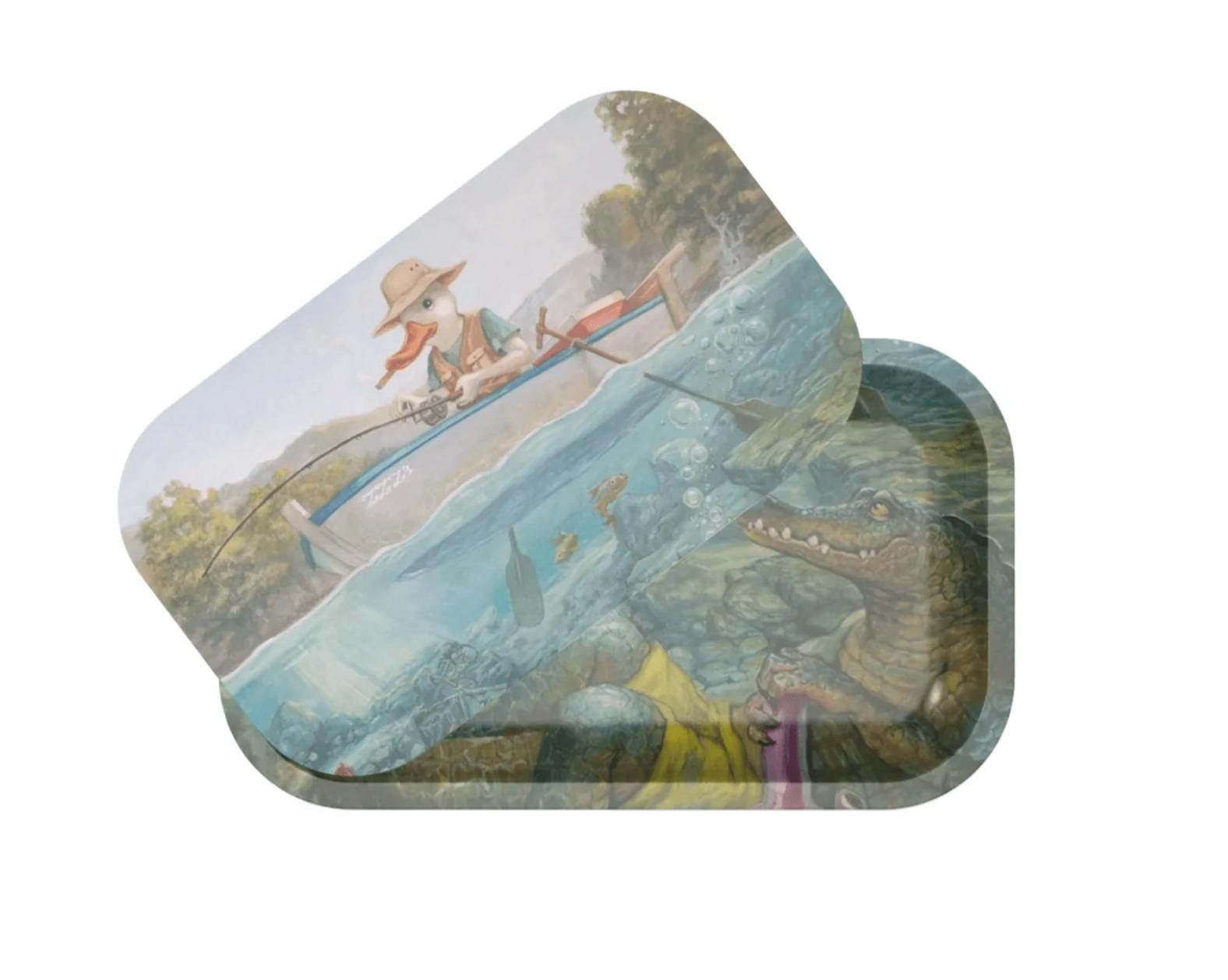 Product ZZZ's - Rolling Tray w/ Magnetic Cover by Joaquin Carreño (Metal, 11x7)