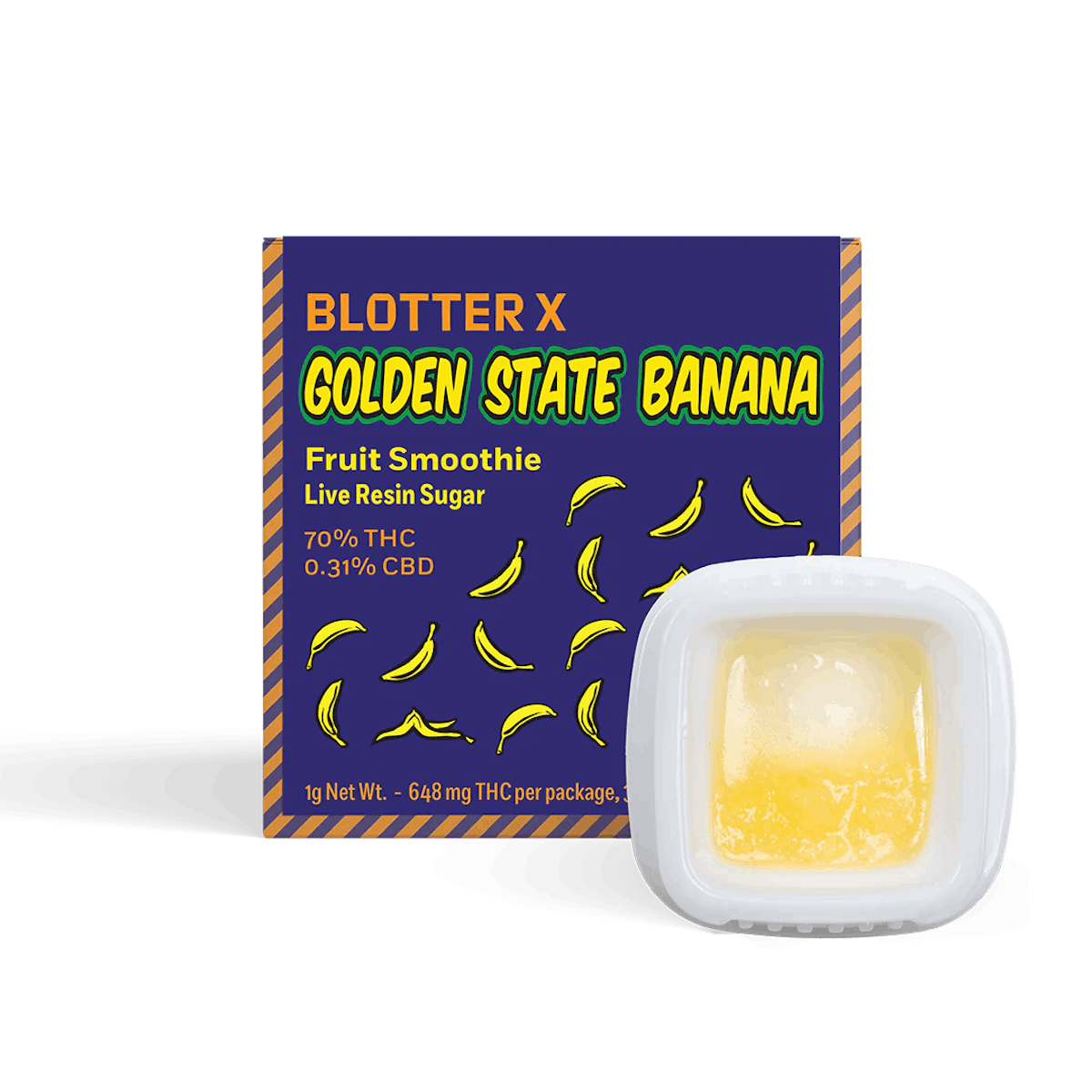 Photo of Blotter x Golden State Banana | Fruit Smoothie Sugar | 1g Resin