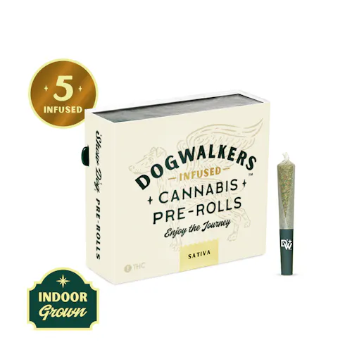 Jacks Delight (S) – Infused Dogwalkers Pre-Roll Pack (0.35g x 5)-1