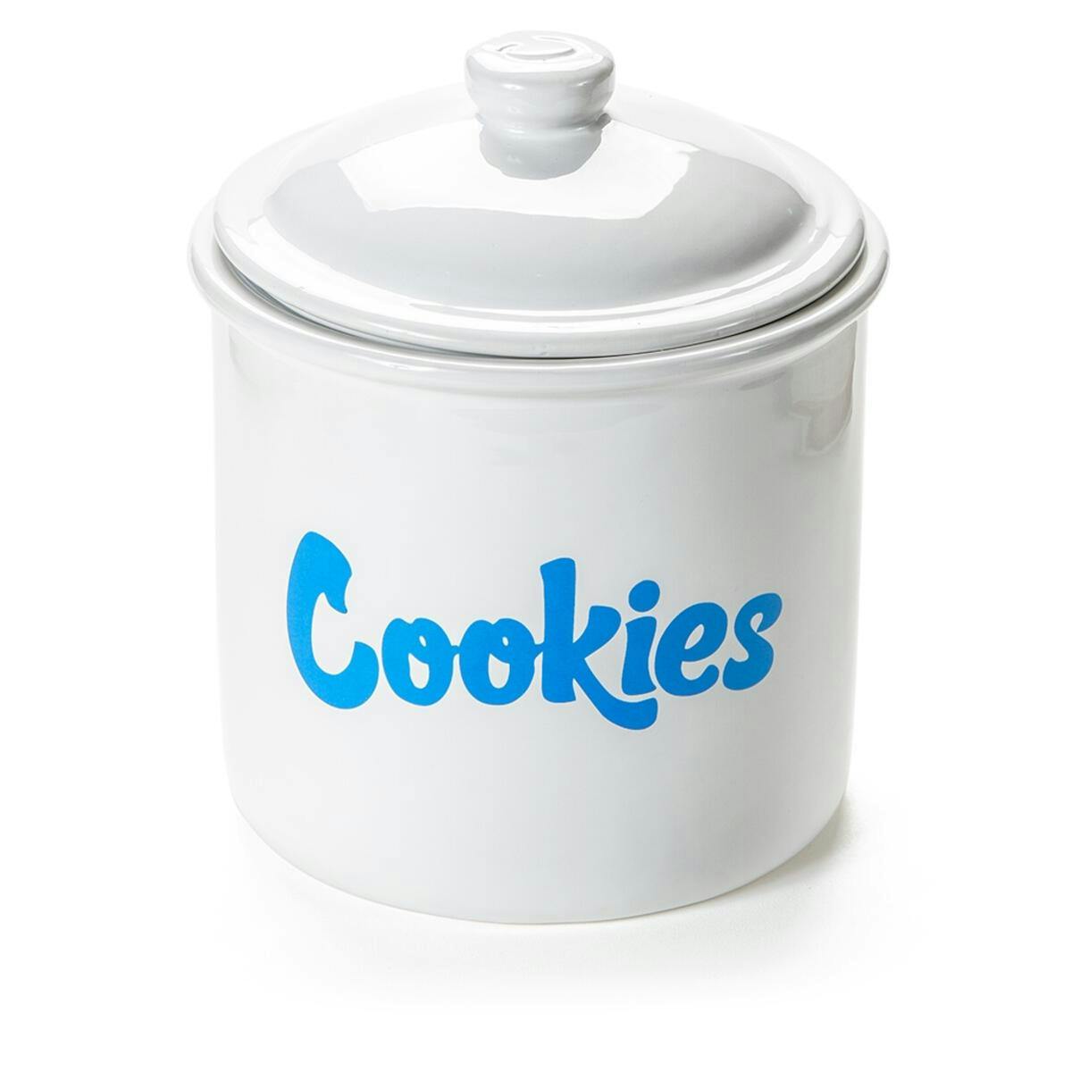 Cookies | Ceramic Cookie Jar | White
