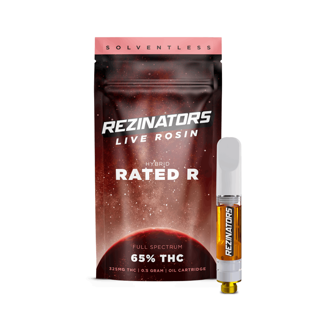 Photo of REZINATORS | Rated R | Live Rosin Cartridge 0.5g