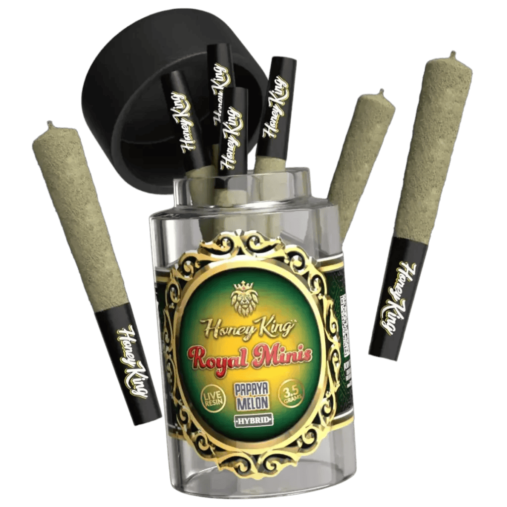 Honey King - Papaya Melon Live Resin Royal Mini 7pk by Honey King