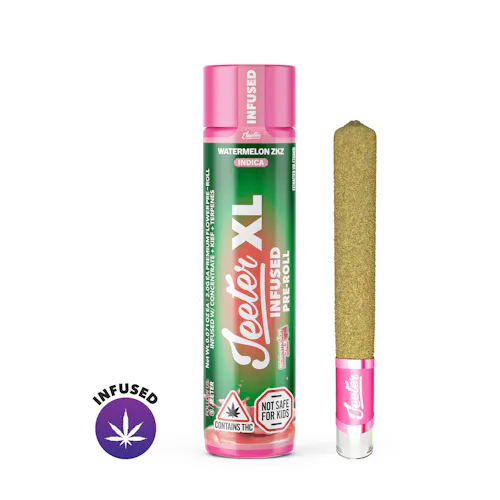 Watermelon ZKZ Jeeter XL Infused Pre-Roll | 2g-active