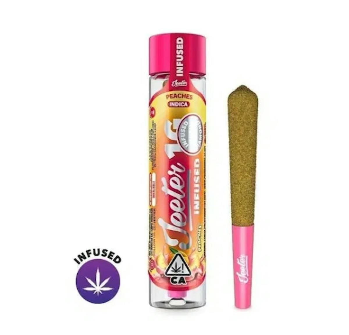 Photo of Peaches 1g Infused Pre-Roll Jeeter